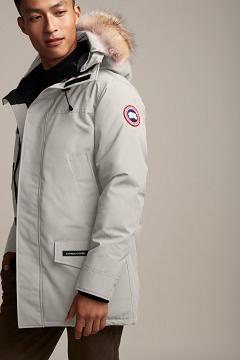 Chamarras Canada Goose Hombre Mexico - Langford Abrigos Beige CU8061493